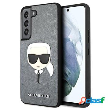 Cover Karl Lagerfeld Saffiano Karls Head per Samsung Galaxy