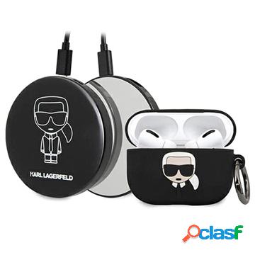 Cover e Power Bank Karl Lagerfeld Iconic Bundle per Airpods
