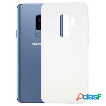 Cover in Silicone Flessibile per Samsung Galaxy S9+ - Bianca