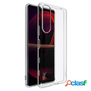 Cover in TPU Imak UX-5 per Sony Xperia 5 III - Trasparente