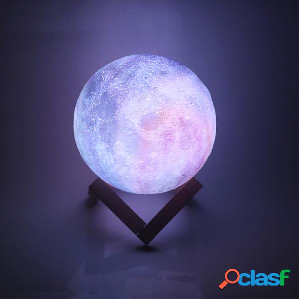 Creality 3D D15cm 16 Colors 3D Printing Moon Lamp LED Night