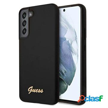 Custodia Guess Silicone Script per Samsung Galaxy S22+ 5G -