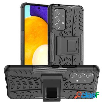 Custodia Ibrida Antiscivolo per Samsung Galaxy A53 5G - Nera