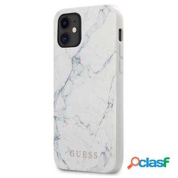 Custodia Ibrida Collection Guess Marble per iPhone 12 Mini -