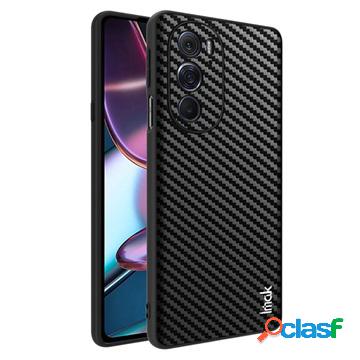 Custodia Ibrida Imak LX-5 per Motorola Edge X30 - Fibra di