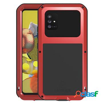 Custodia Ibrida per Samsung Galaxy A71 5G Love Mei Powerful