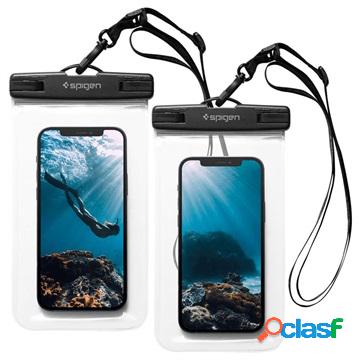 Custodia Impermeabile Universale Spigen A601 - 6.8 - 2 pezzi