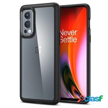 Custodia Spigen Ultra Hybrid per OnePlus Nord 2 5G - Nera