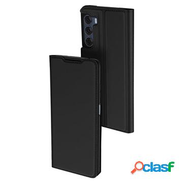 Custodia a Flip Dux Ducis Skin Pro per Motorola Moto G200 5G