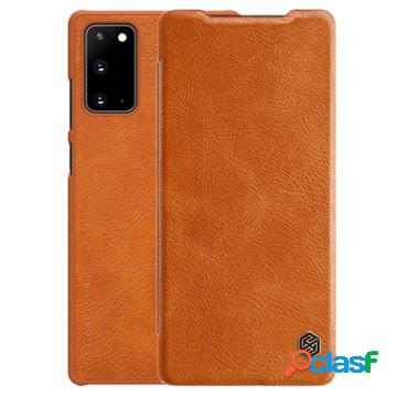 Custodia a Flip Nillkin Qin per Samsung Galaxy Note20 -