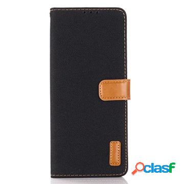 Custodia a Portafoglio Jeans Series per Sony Xperia 1 III -