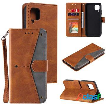 Custodia a Portafoglio Wild Vintage per Samsung Galaxy M32 -