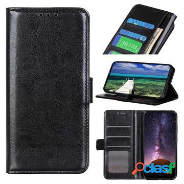 Custodia a Portafoglio per Motorola Edge 20 Lite - Nera