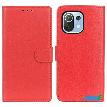 Custodia a Portafoglio per Xiaomi Mi 11 Lite 5G con Chiusura
