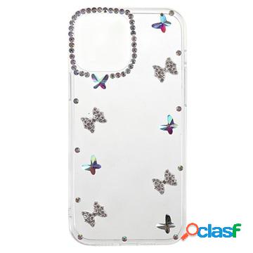 Custodia in TPU Diamond Decor per iPhone 13 Pro - Motivo