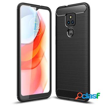 Custodia in TPU Spazzolata per Motorola Moto G Play (2021) -