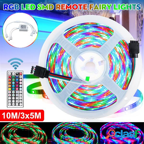 DC12V 3X5M/10M LED Strip Light Non-waterproof 3528 RGB Tape