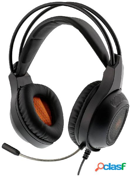 DELTACO GAMING DH210 Gaming Cuffie On Ear via cavo Stereo