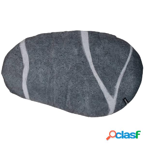 DISTRICT70 Cuscino per Cani PEBBLE Grigio Scuro L