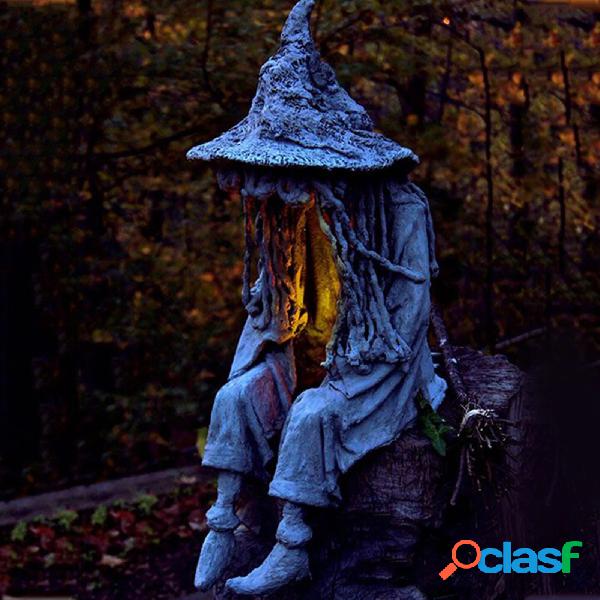 DIY Color Witch Solar Energy Lamp The Ghost Looking for