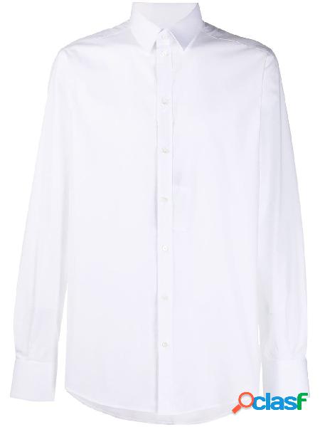 DOLCE E GABBANA CAMICIA UOMO G5EJ0TFUEEEW0800 COTONE BIANCO