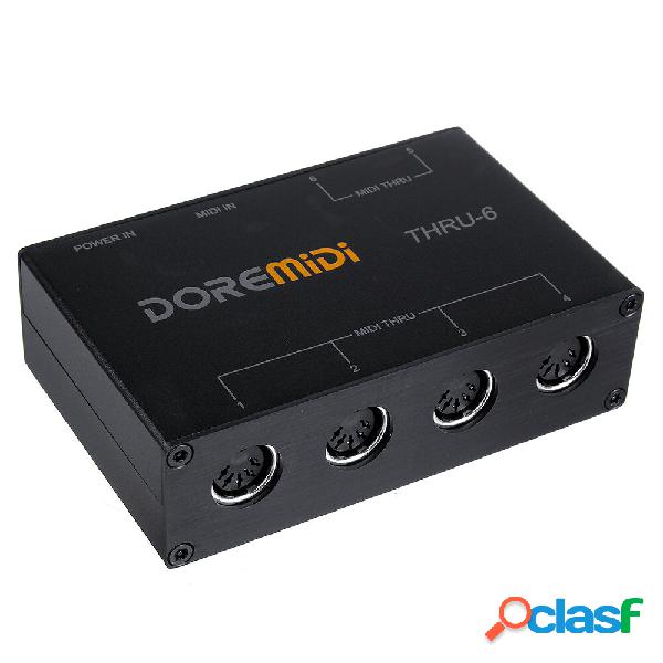 DOREMiDi THRU-6 MIDI Interfaces Controller THRU 6 Thru Box