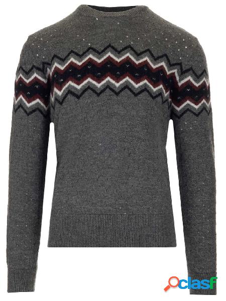 DSQUARED2 MAGLIONE UOMO S71HA1044S17549961 GRIGIO