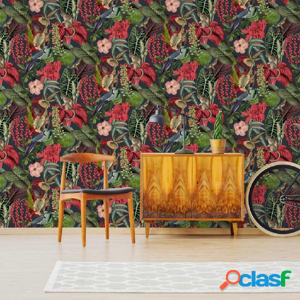 DUTCH WALLCOVERINGS Carta da Parati Amazon Multicolore