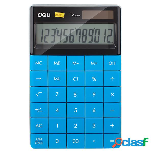 Deli E1589 12 Digits Desktop Calculator Universal Programer
