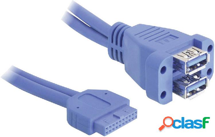 Delock Cavo USB USB 3.2 Gen1 (USB 3.0) Connettore a