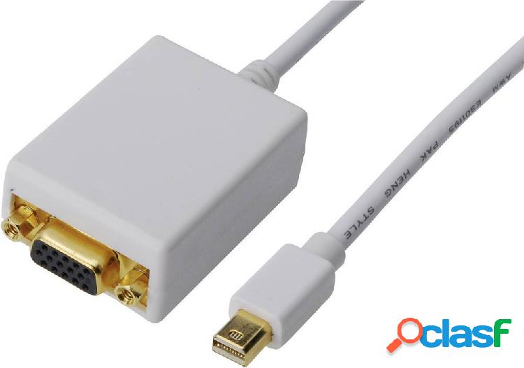 Digitus AK-340407-001-W DisplayPort / VGA Adattatore [1x
