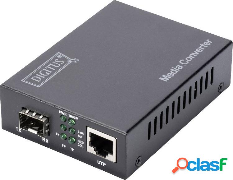 Digitus DN-82130 LAN, SFP Media converter di rete 1 GBit/s