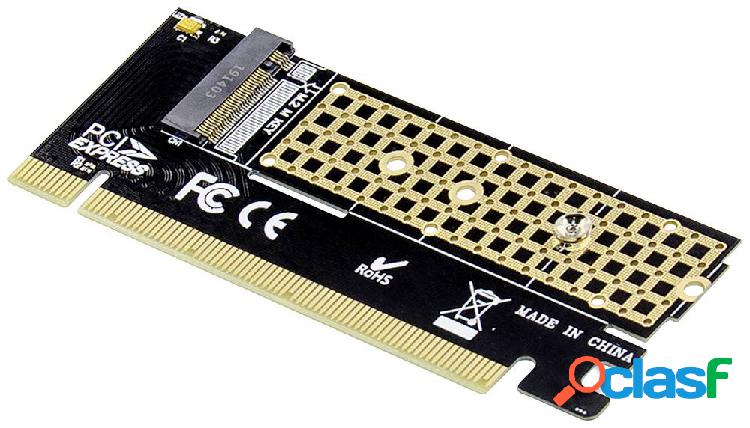 Digitus DS-33171 1 Porta Scheda PCI Express x8 per M.2 SSD