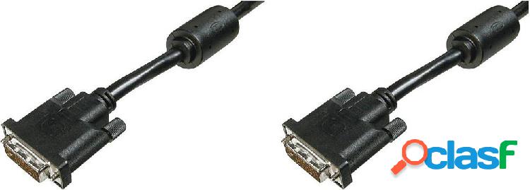 Digitus DVI Cavo Spina DVI-D 24+1pol., Spina DVI-D 24+1pol.