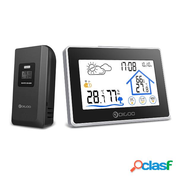 Digoo DG-TH8380 Wireless Thermometer Hygrometer Touch Screen