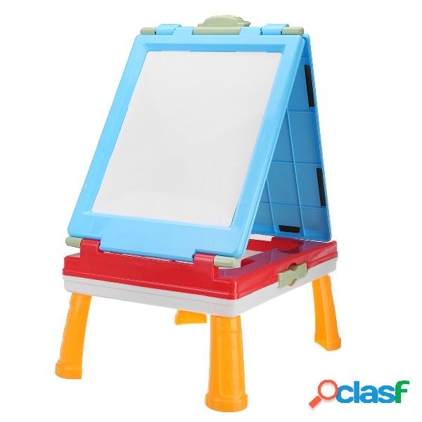Double Sided Kids Easel Drawing Board Magnetic Display
