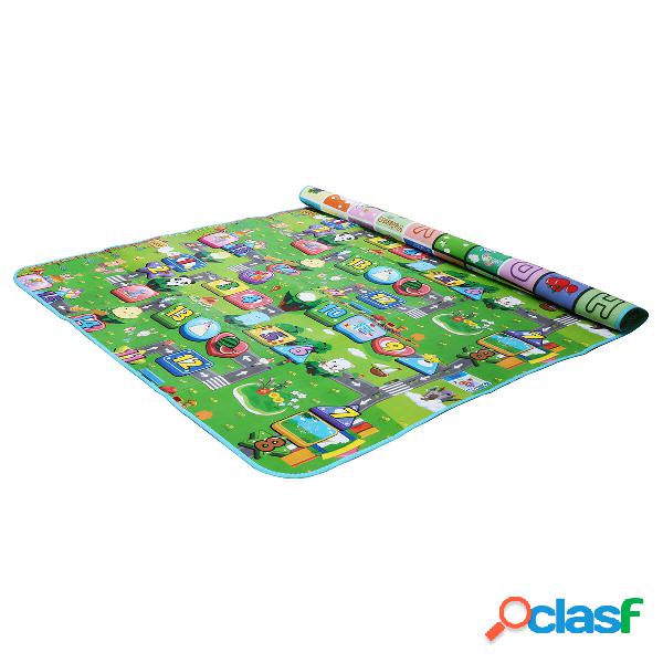 Double-sided Baby Crawling Mat Non-toxic Seamless Waterproof