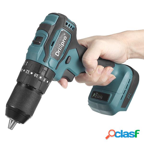 Drillpro 10mm/13mm Cordless Brushless Impact Drill Driver