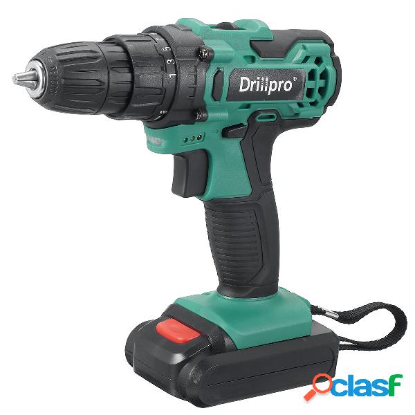Drillpro 21V 1.5AH Cordless Drill Rechargeable 2 Speed