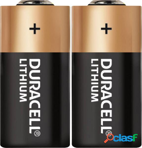 Duracell CR123 Batteria per fotocamera CR-123A Litio 1400