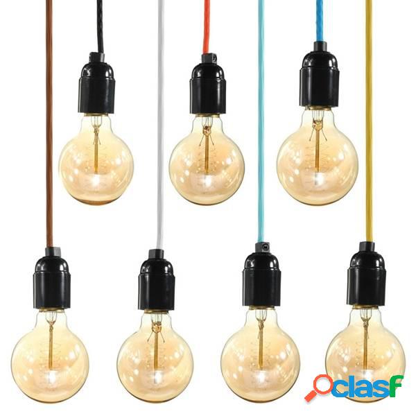 E27 Industrial Vintage Pendant Lamp Edison Bulb Socket