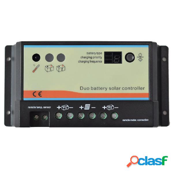 EPIPDB-COM 10A 20A12V 24V Dual Battery RV Solar Controller
