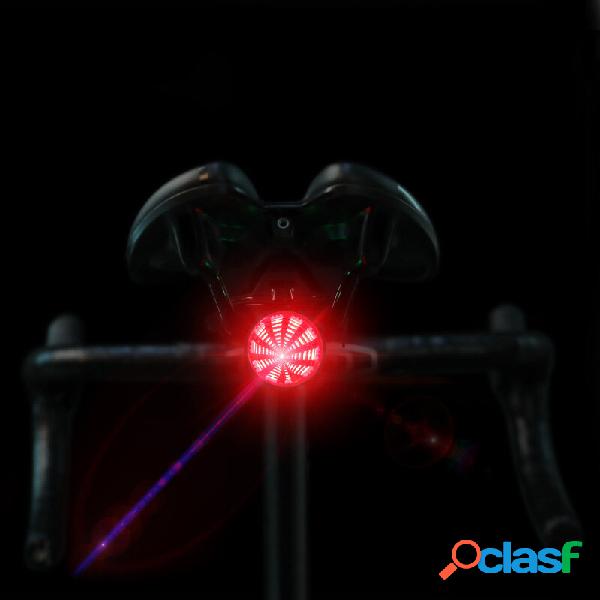 ESLNF BK-870 Bike Taillight 3 Modes USB Rechargeable Mini