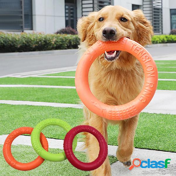 EVA Pet Flying Discs Dog Training Ring Puller Resistant Bite