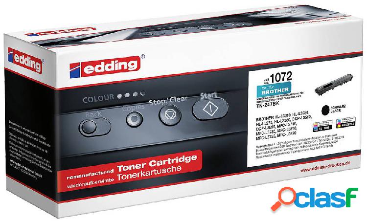 Edding Toner sostituisce Brother TN-247BK Compatibile Nero