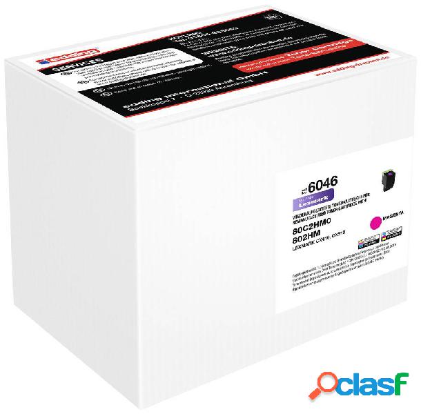 Edding Toner sostituisce Lexmark 80C2HM0 / 802HM Magenta