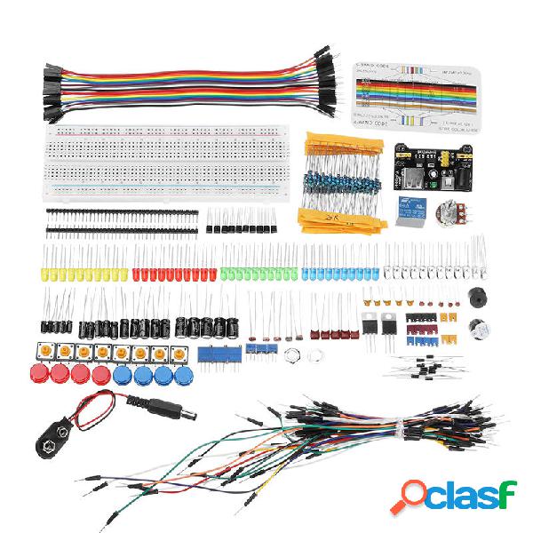 Electronic Components Junior Kit With Resistor Breadboard