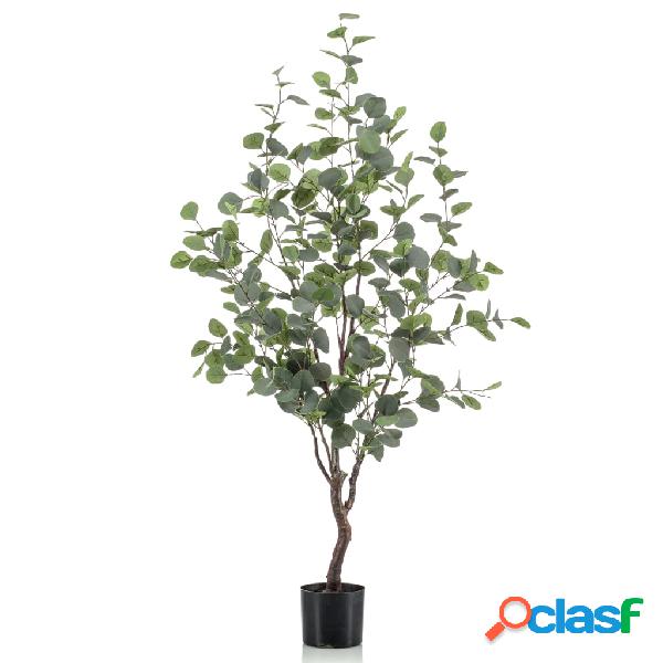 Emerald Albero di Eucalipto Artificiale in Vaso 120 cm