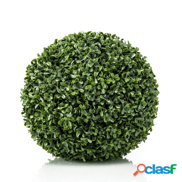 Emerald Sfera di Bosso Artificiale UV Verde 48 cm