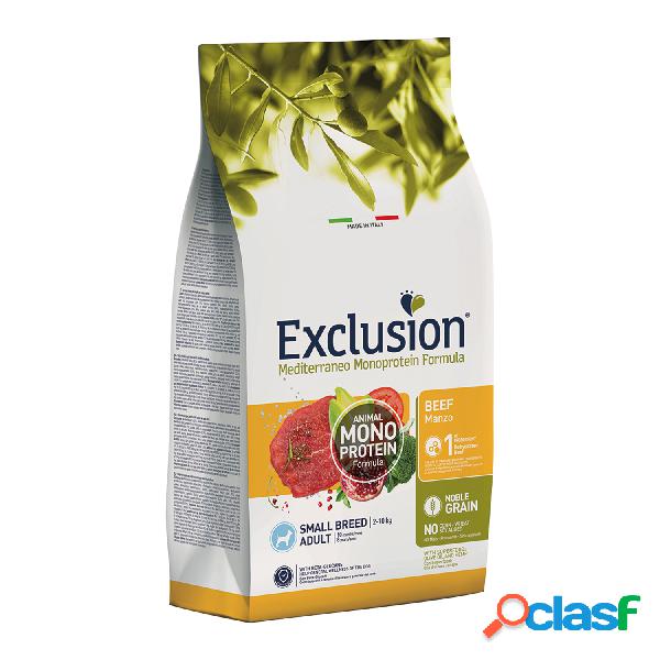 Exclusion Mediterraneo Monoprotein Dog Small Adult Beef 2 Kg